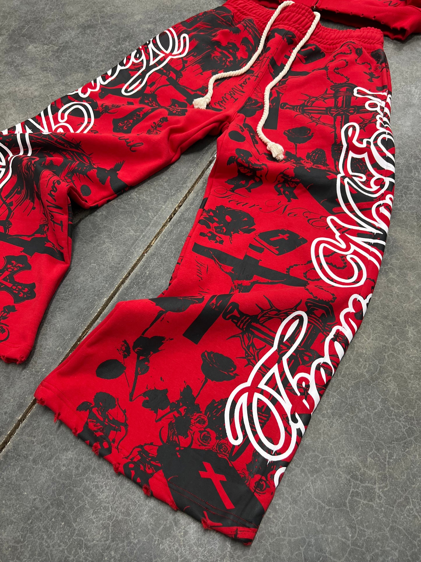 Blood of Christ Tattoo Sweats