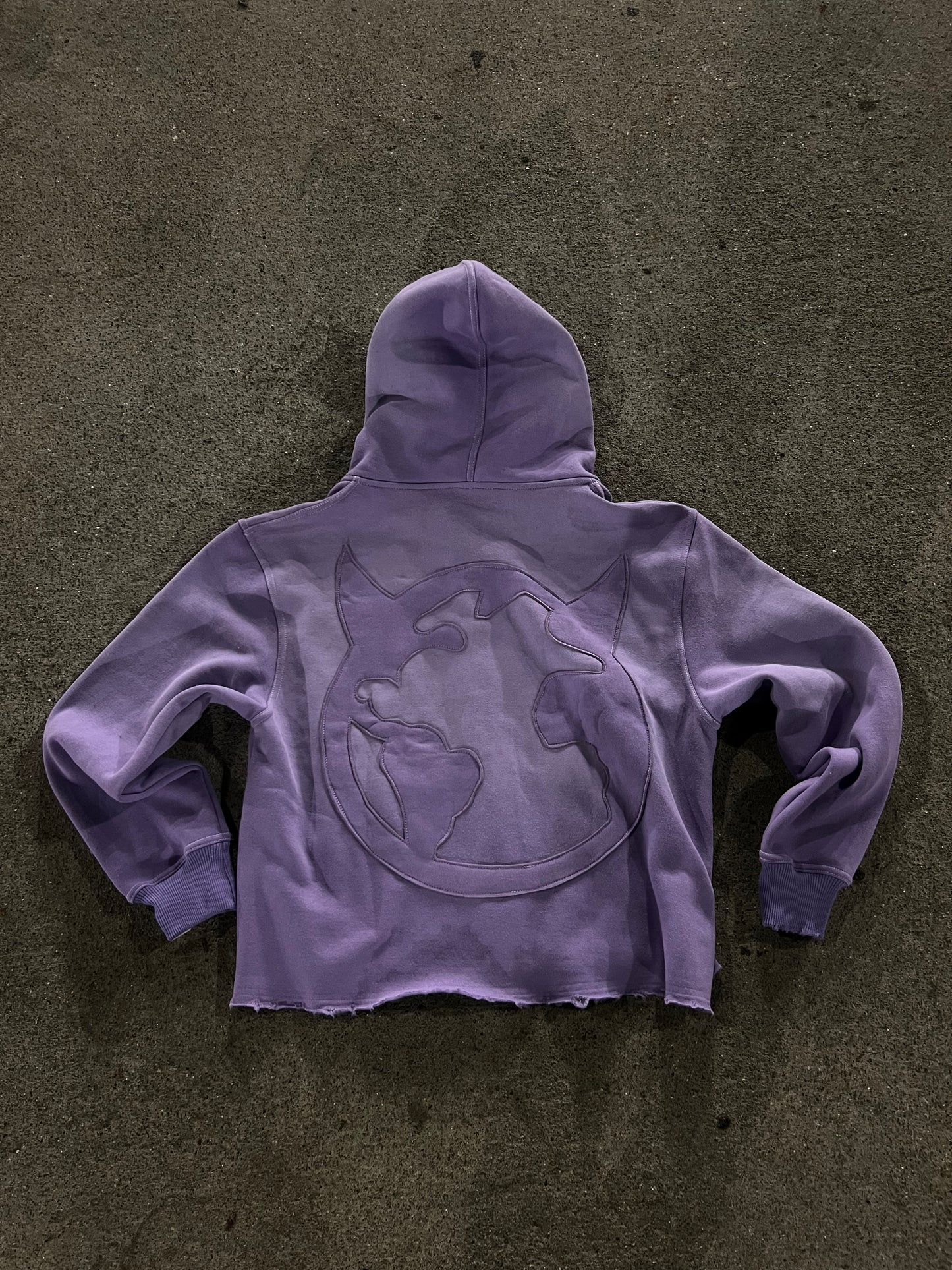 ESSENTIAL “AMETHYST” ZIP UP HOODIE